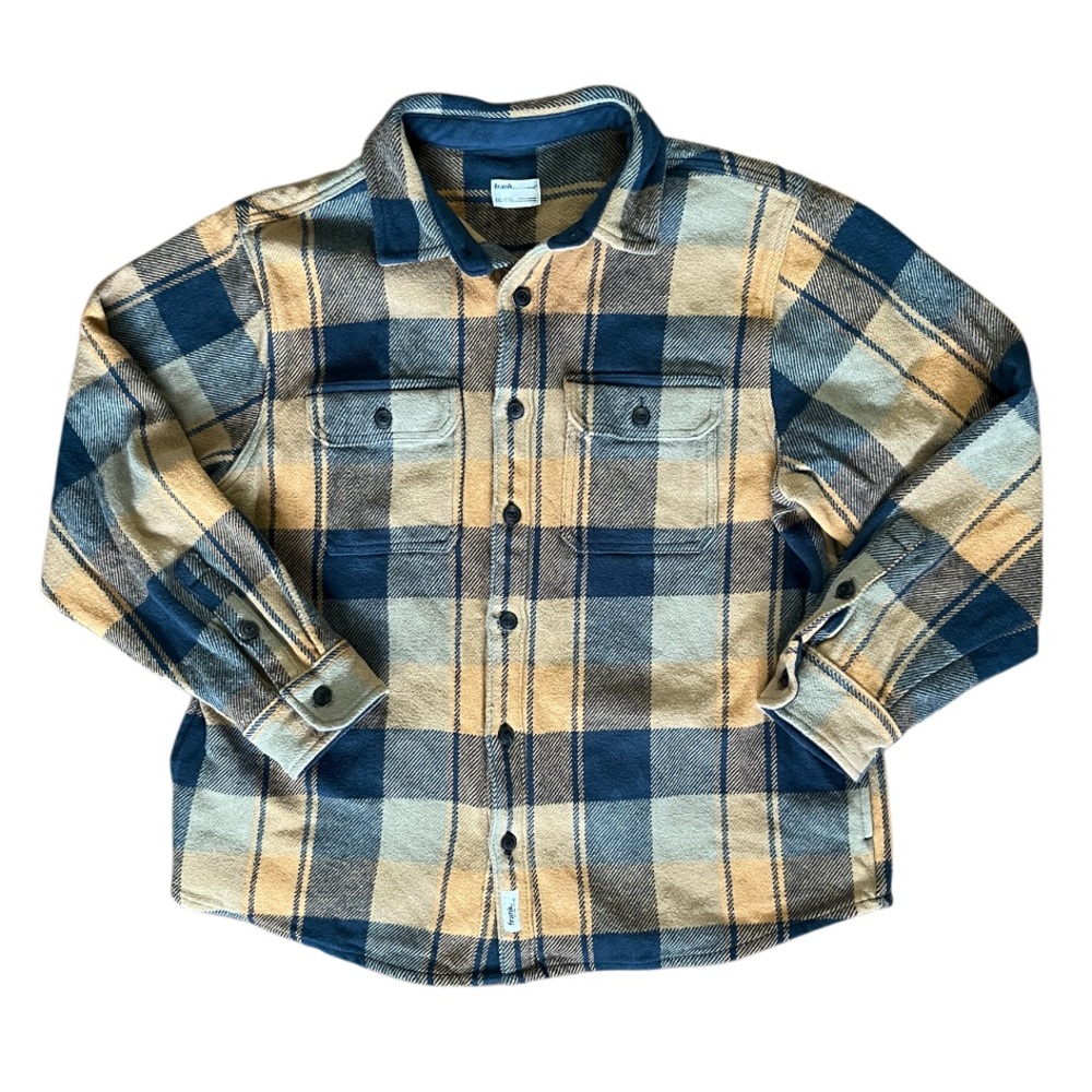 Frank. by Frank and Oak Flannel Shacket - Picture 5 of 11